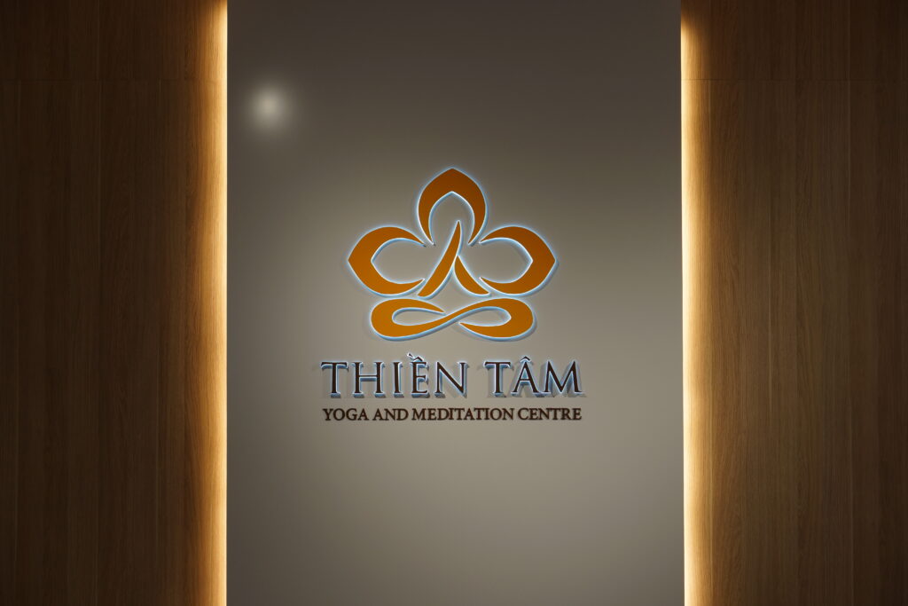 Thien Tam - Yoga and Meditation Centre Wall Logo